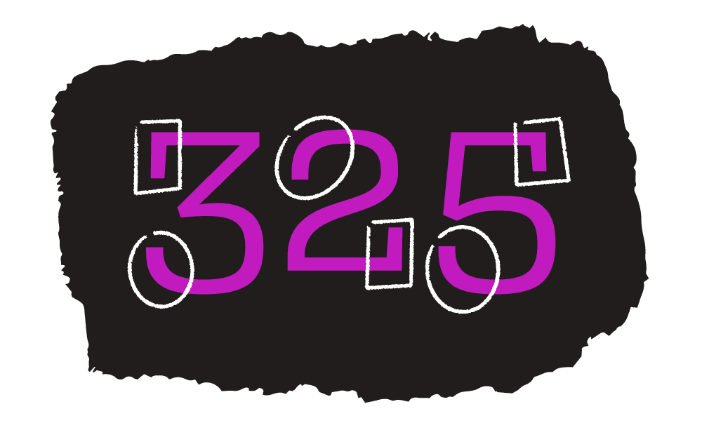 Bezzia’s number drawings have a nice mix of sharp ‘beak’ terminations, and round ‘hook’ terminations, representing the mixture of round and sharp details throughout the design.